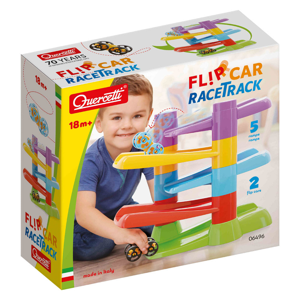 Flip Car Race-Track Toy