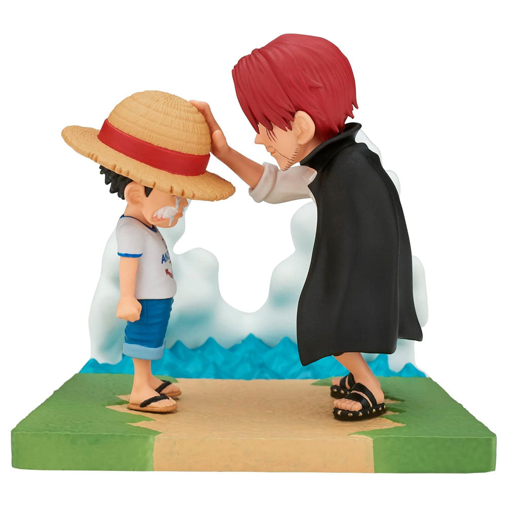 Banpresto One Piece Log Stories Luffy & Shanks WCFigure