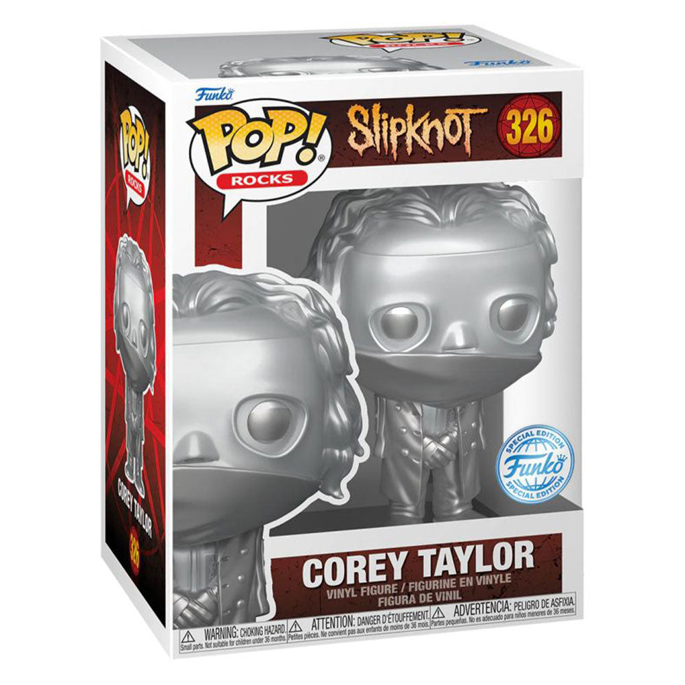 Slipknot Corey Taylor Platinum US Exclusive Pop! Vinyl