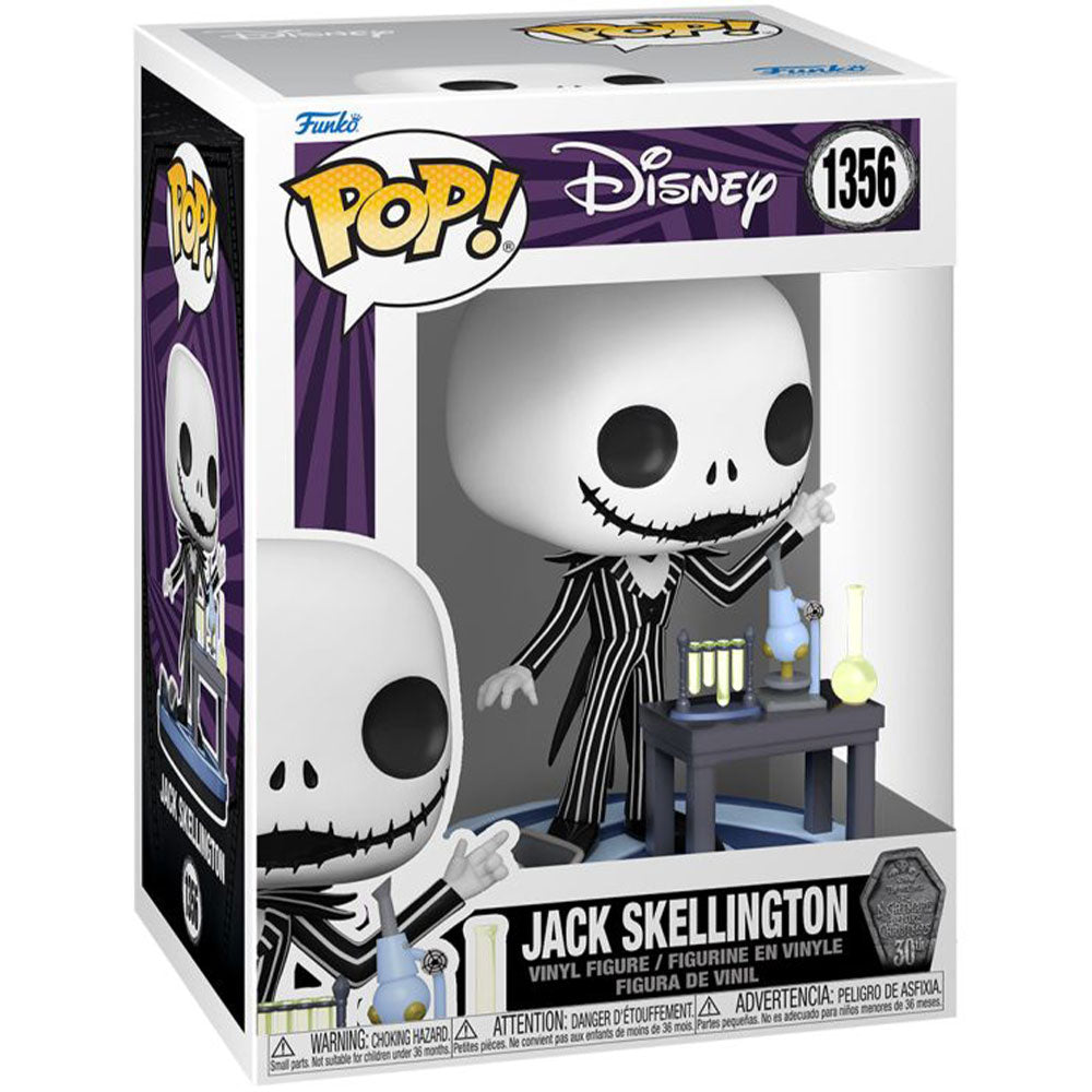 TNBC Jack Skellington in Laboratory 30th Anniv Pop! Vinyl