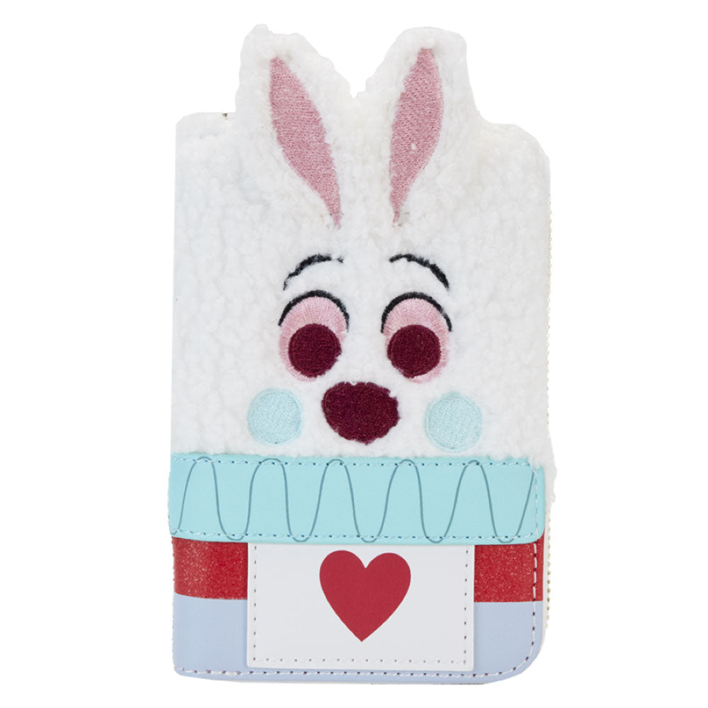 Alice in Wonderland White Rabbit Cosplay Zip Around Wallet