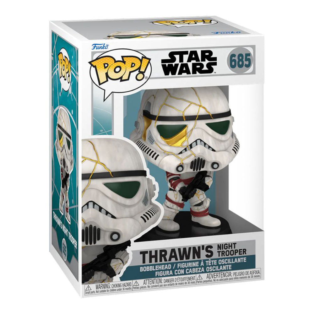 Ahsoka TV Thrawn's Night Trooper White/Gold Helmet Pop Vinyl