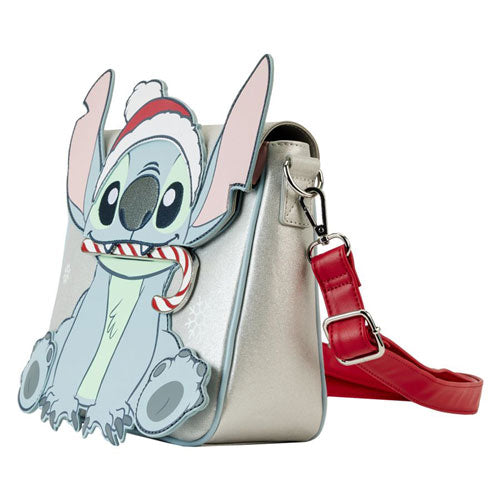 Lilo & Stitch Stitch Holiday Glitter Crossbody