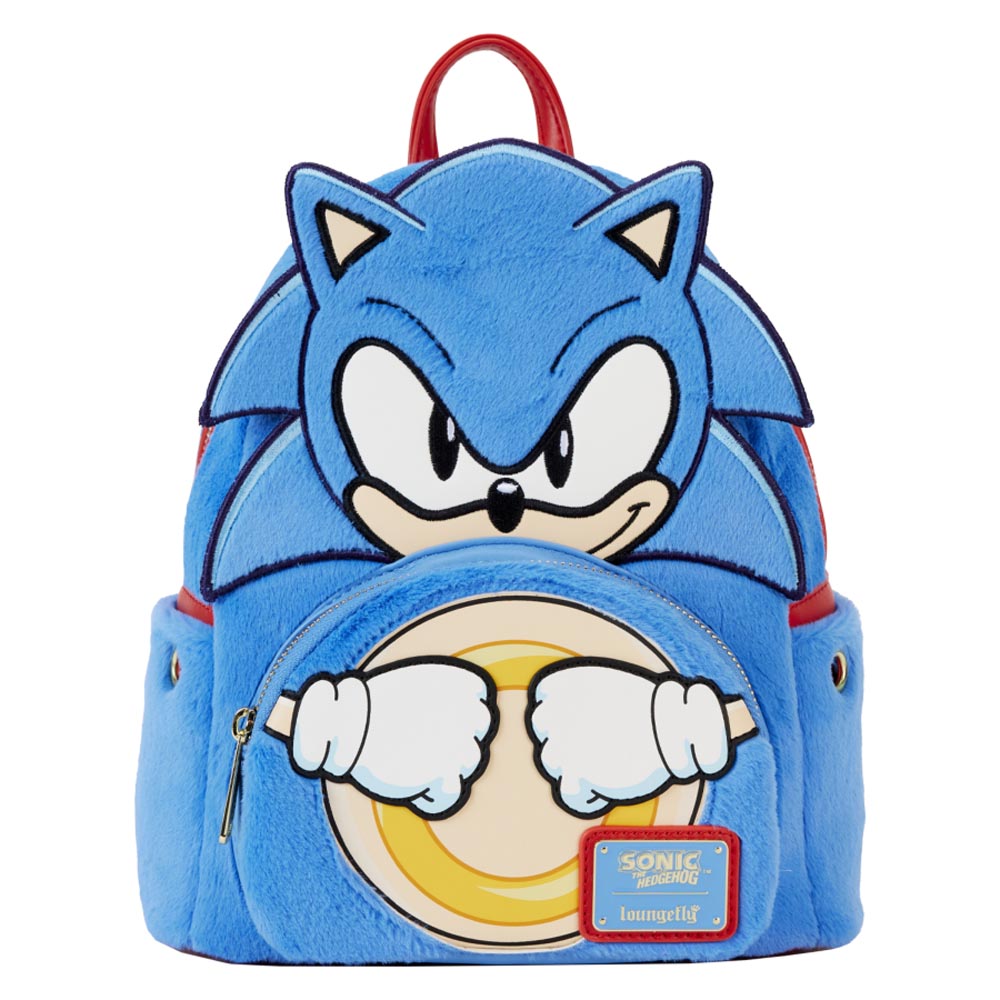 Sonic the Hedgehog Classic Cosplay Plush Mini Backpack