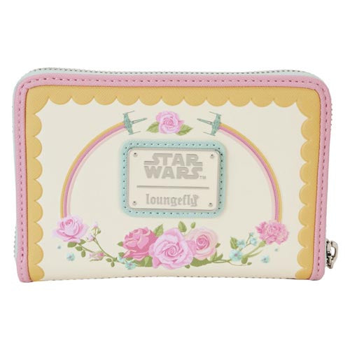 Star Wars Rebel Alliance Floral Zip Around Wallet