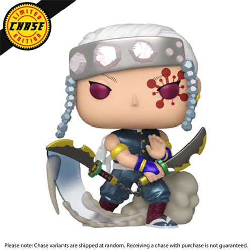 Demon Slayer Tengen Uzui Pop! Vinyl Chase Ships 1 in 6