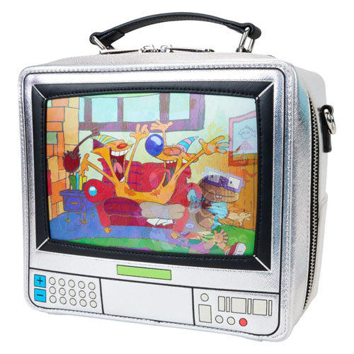 Nickelodeon Retro TV Triple Lenticular Crossbody Bag