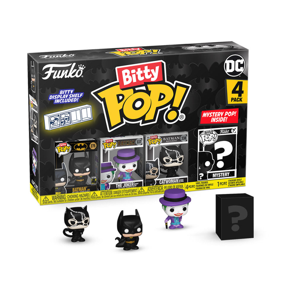 Batman: 85th Anniversary Batman Bitty Pop! 4-Pack