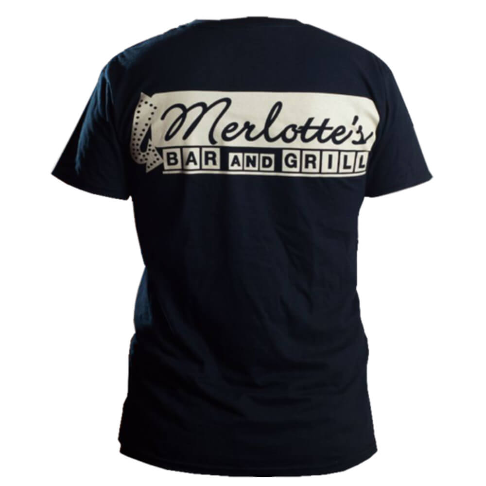 True Blood Merlotte's Bar Black Male Tシャツ