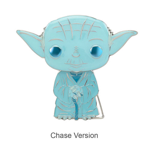 Star Wars Yoda 4" Pop! Enamel Pin Chase Ships 1 in 6