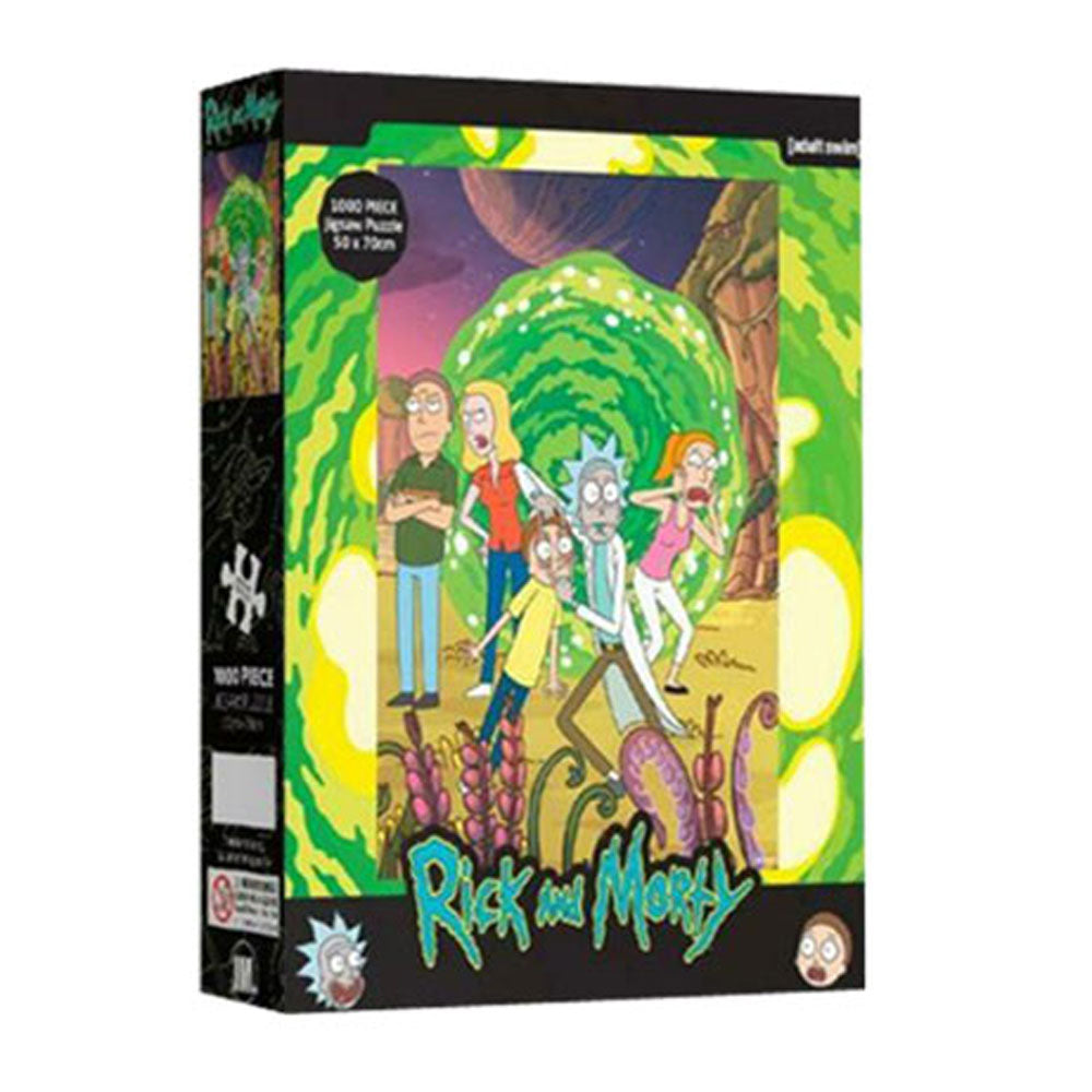 Rick und Morty 1000-teiliges Puzzle