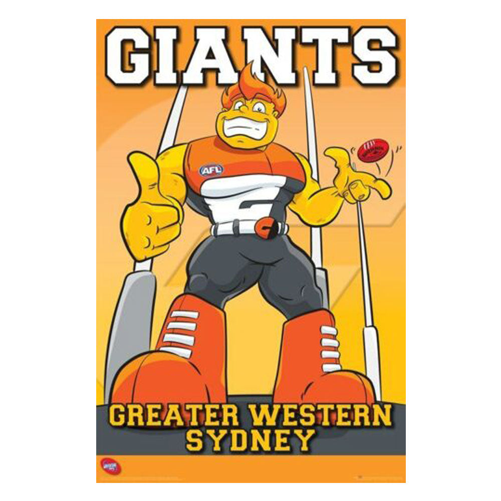 Póster del logotipo de AFL