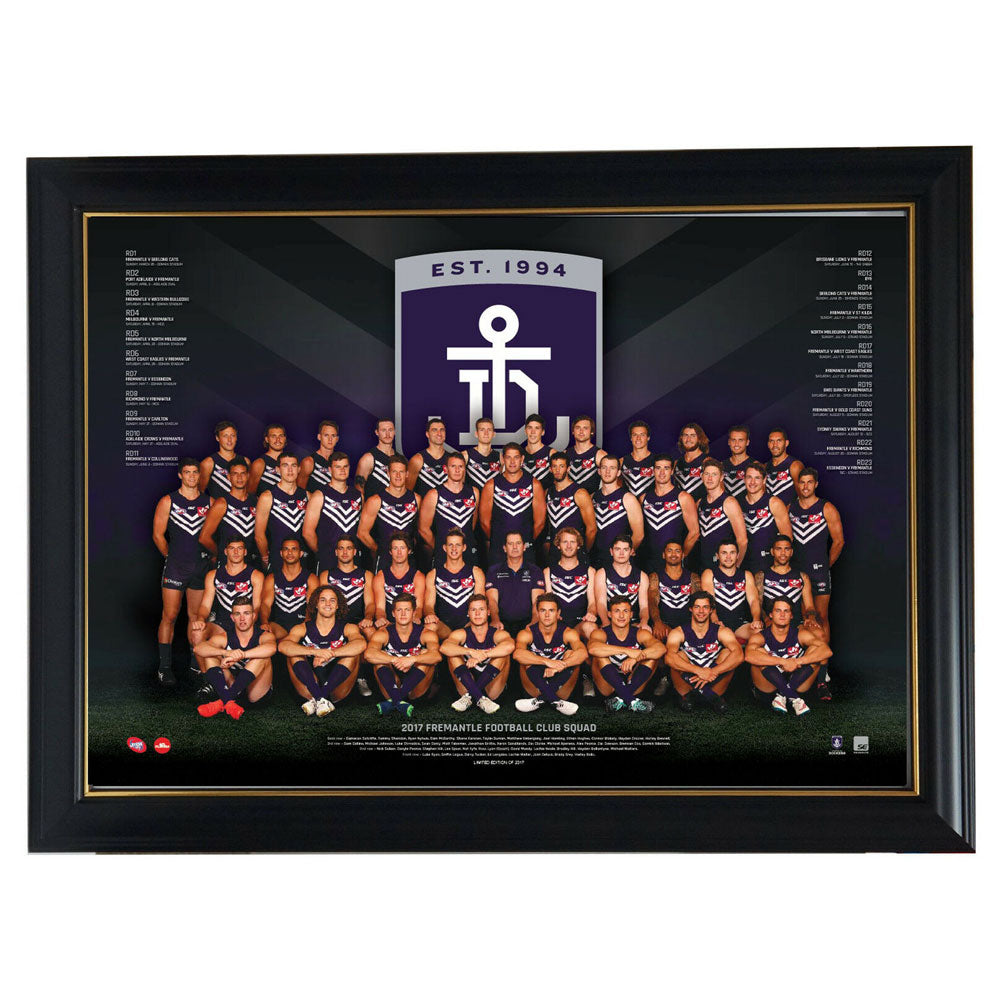 AFL 2017 Team Plakat