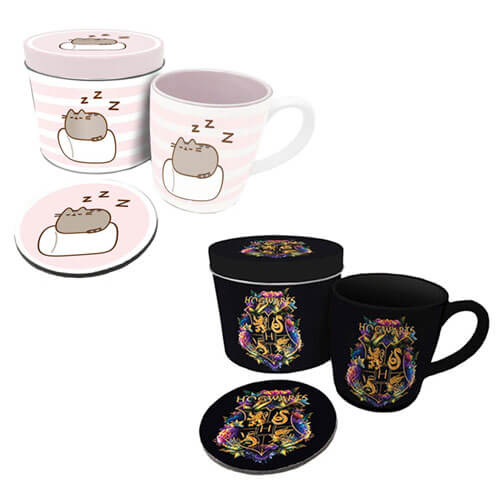 Mug & Coaster in Tin Gift Set