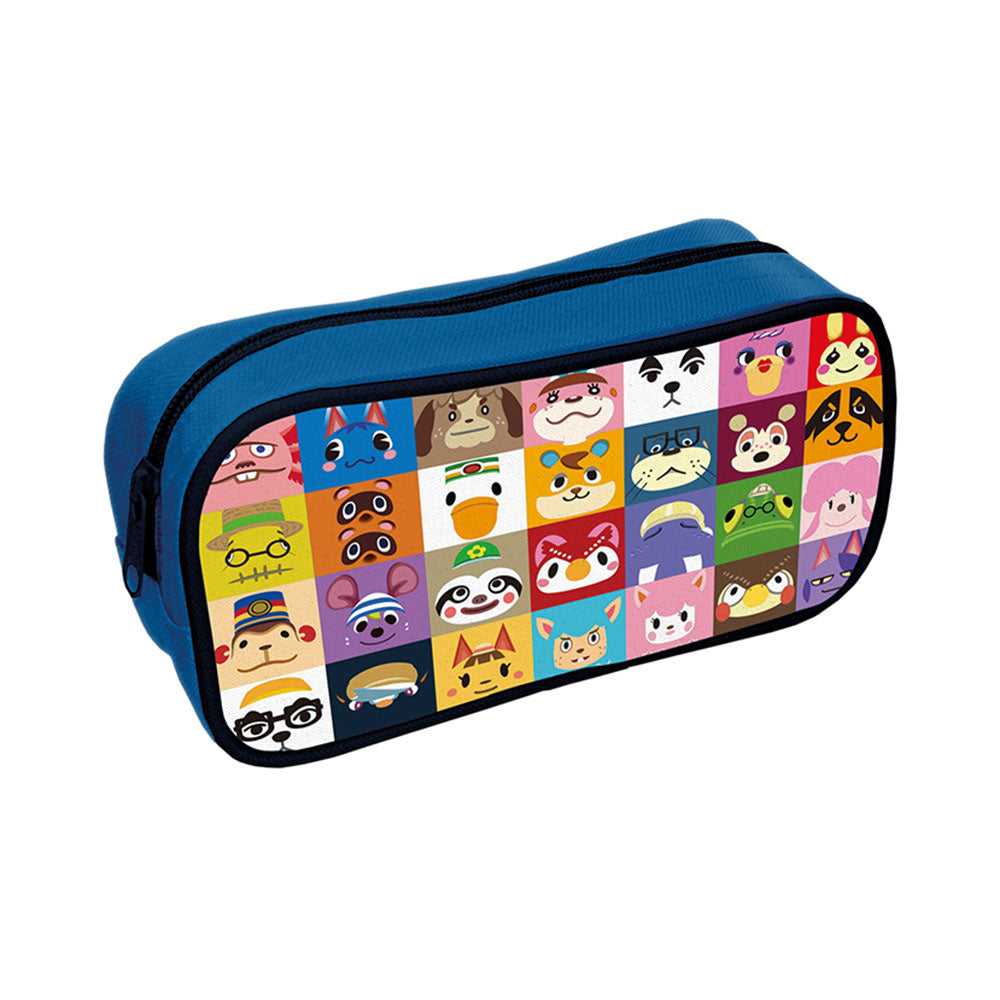 Animal Crossing Villager Squares Pencil Case