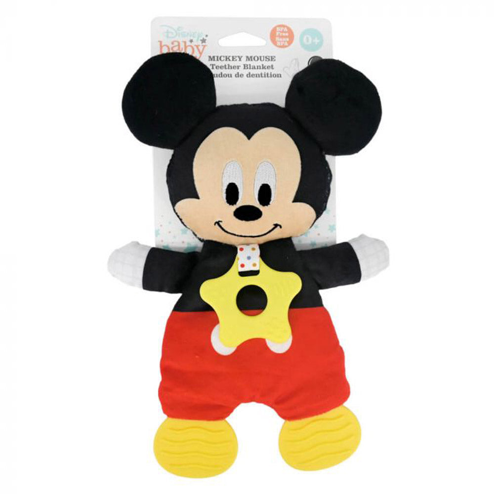 Mickey Mouse Teether Blanket