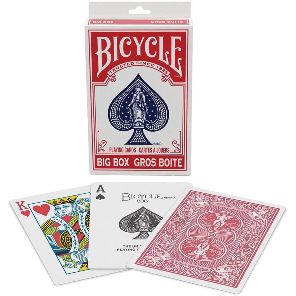 Cartas de juego de bicicletas