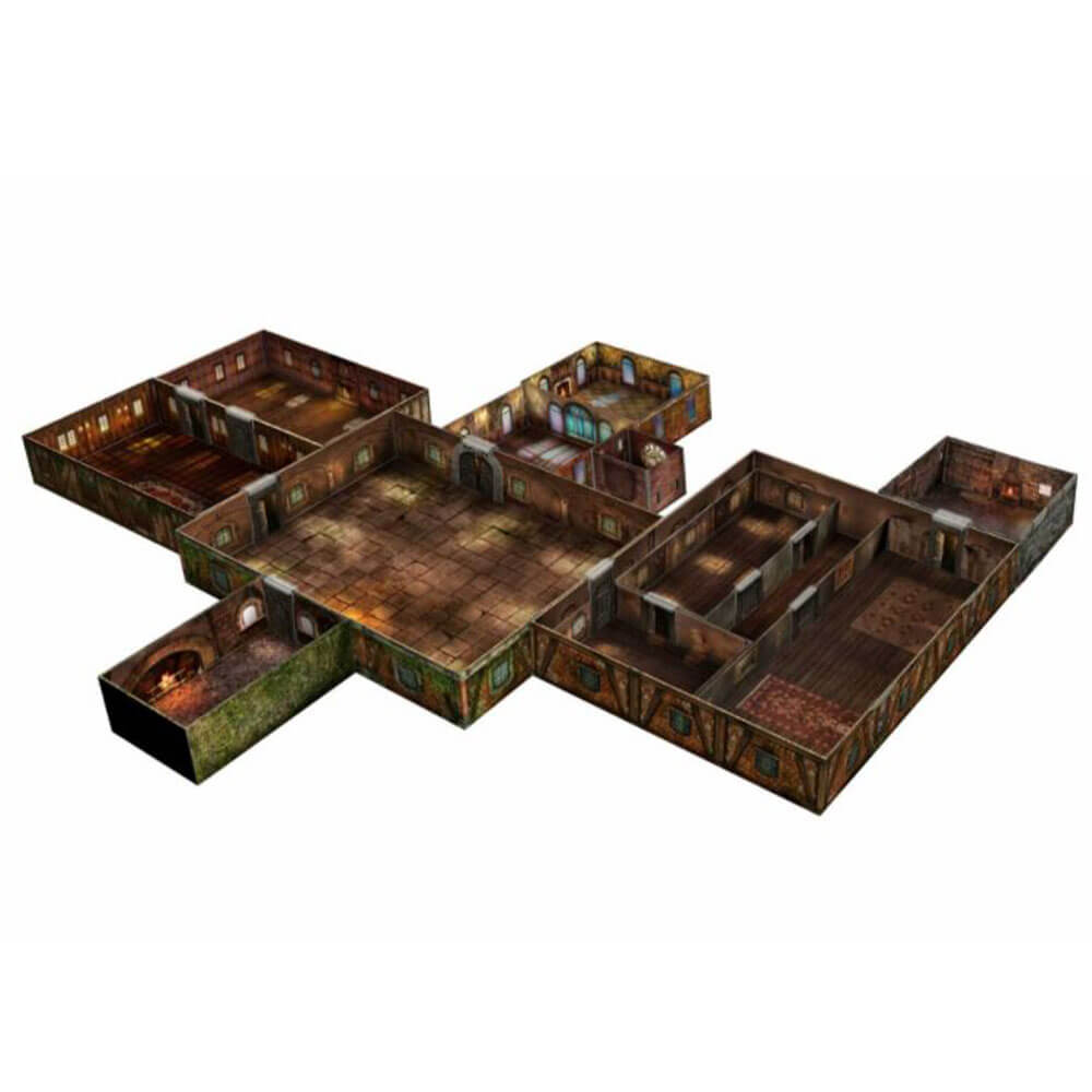 Jogo em miniaturas de Dungeon Tenfold