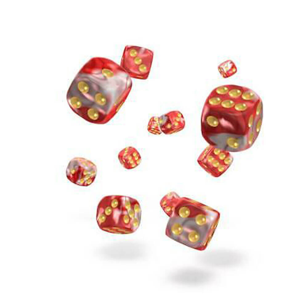 Oakie Doakie D6 12 mm GEMI DICE 36PCS