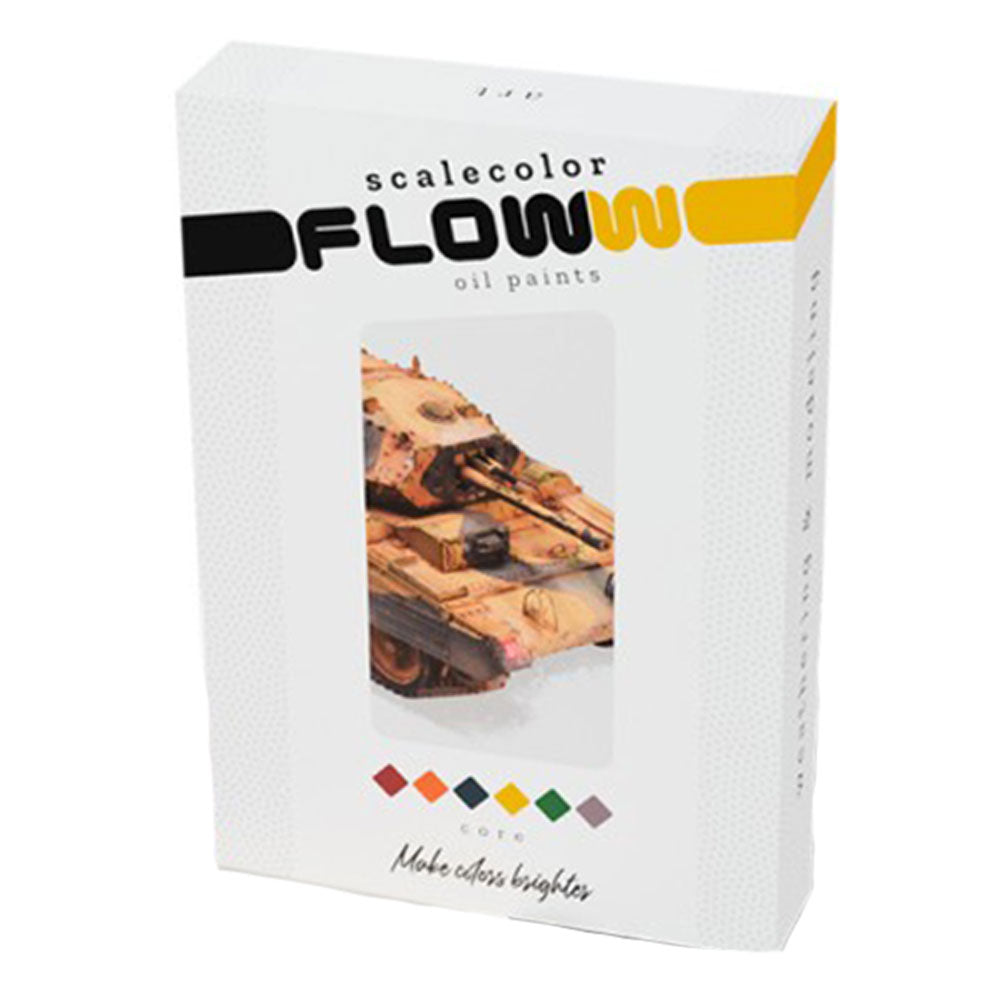 Escala 75 Scalecolor Floww Oil Paint Conjunto