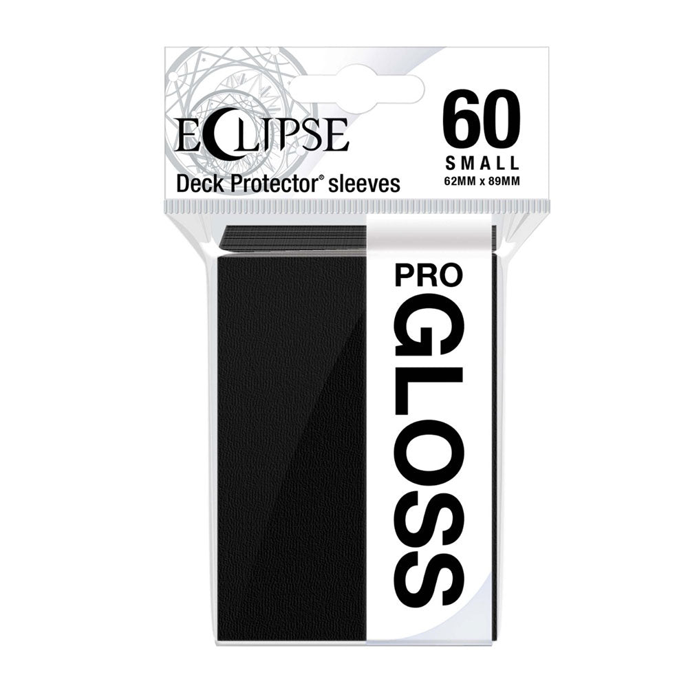 Mangas de brilho protetor de deck eclipse s 60pcs