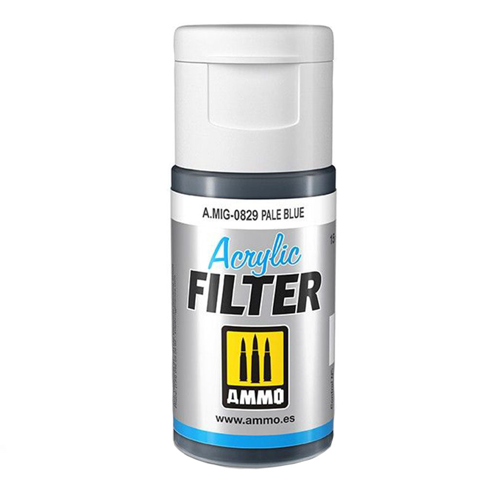 Mig Acrylic Filter 15mlによる弾薬