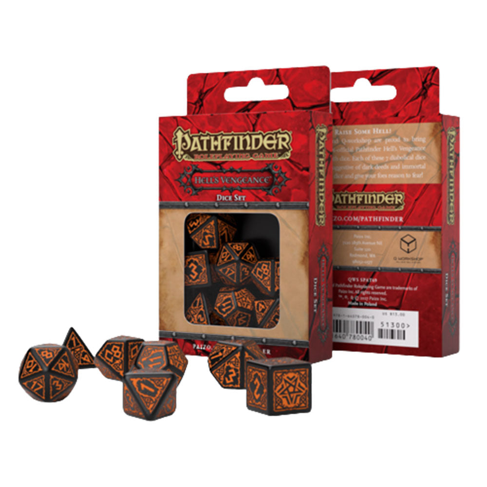 Q Workshop Pathfinder Dice (sæt af 7)