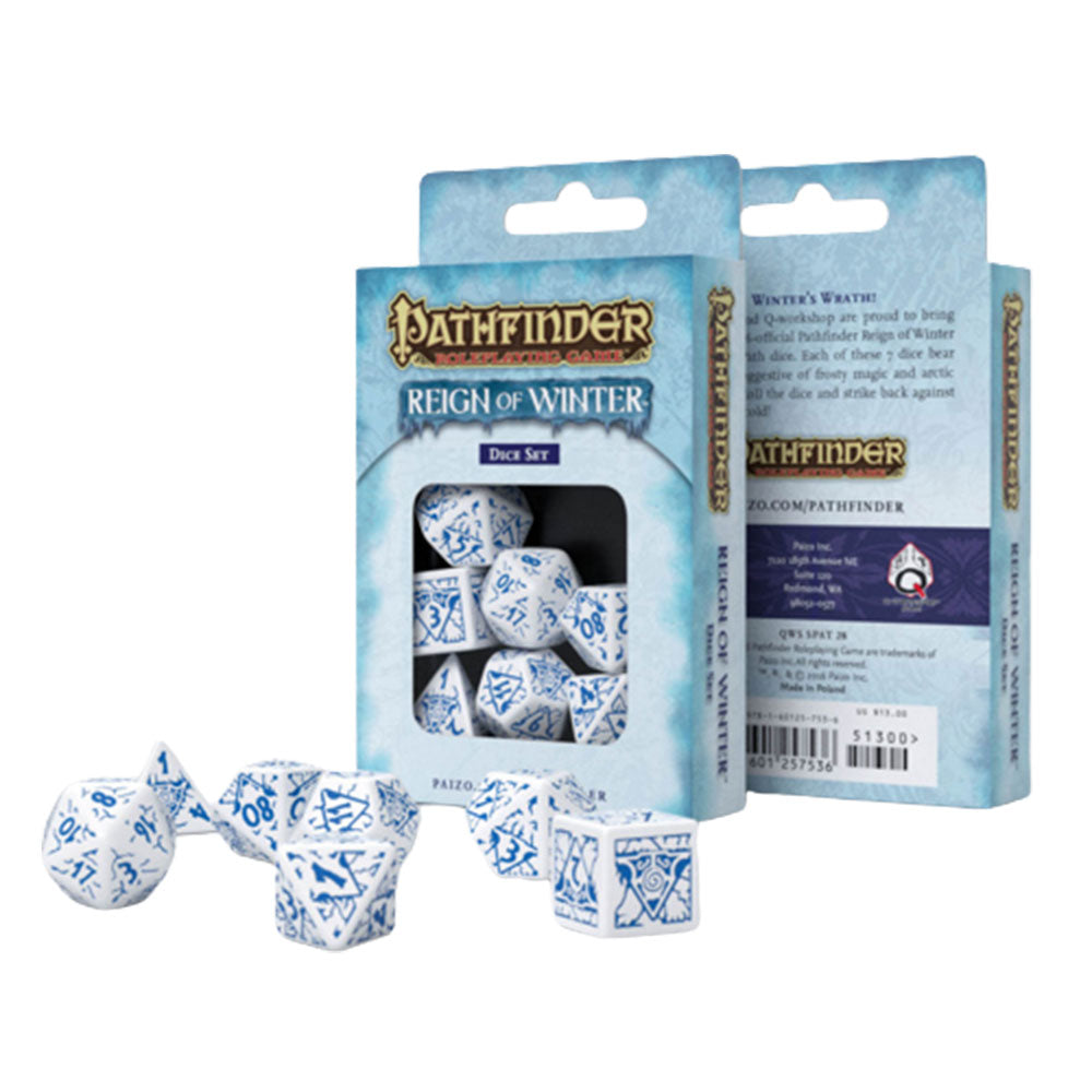 Q Workshop Pathfinder Dice (zestaw 7)