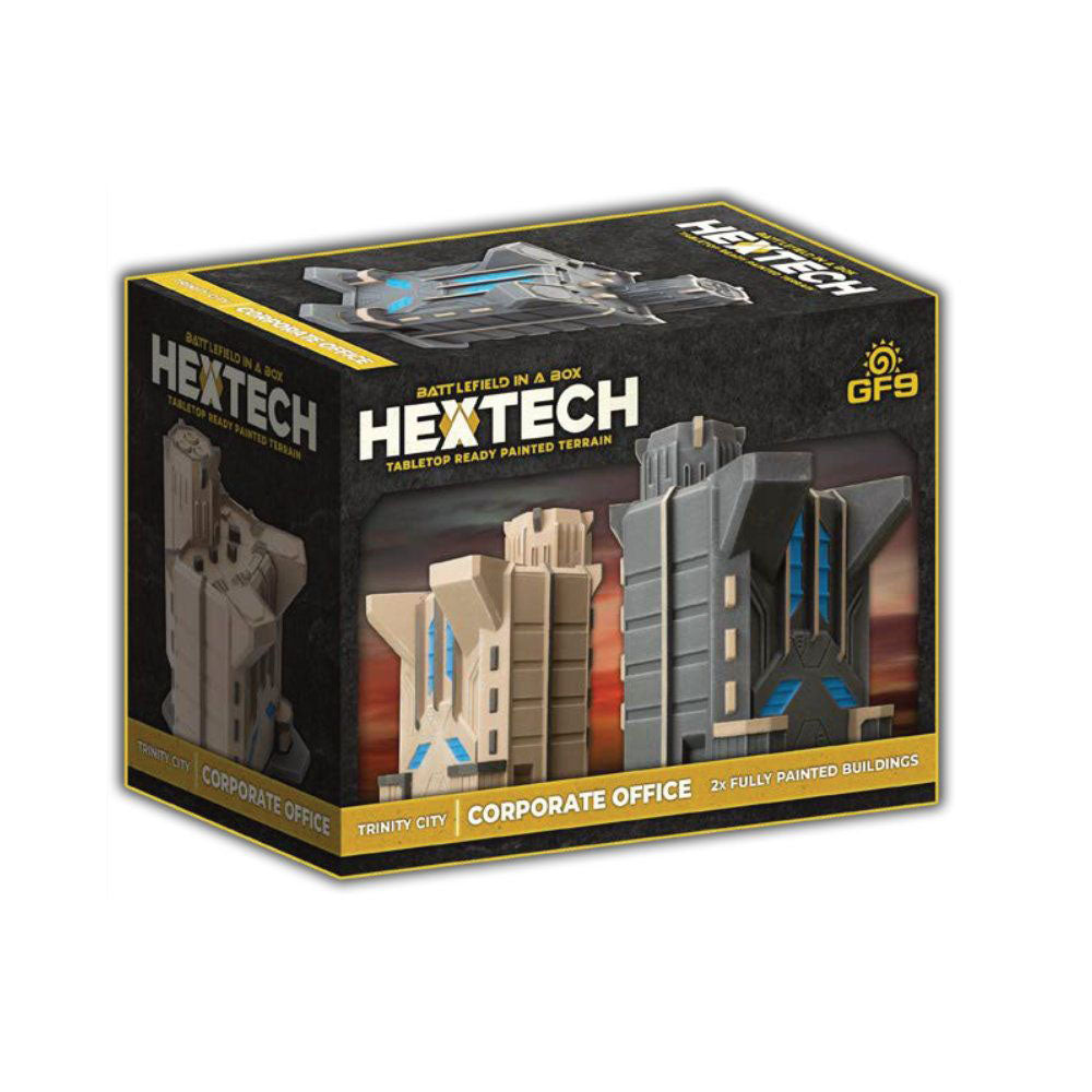 HexTech Terrain Trinity City Minis (2 stk)