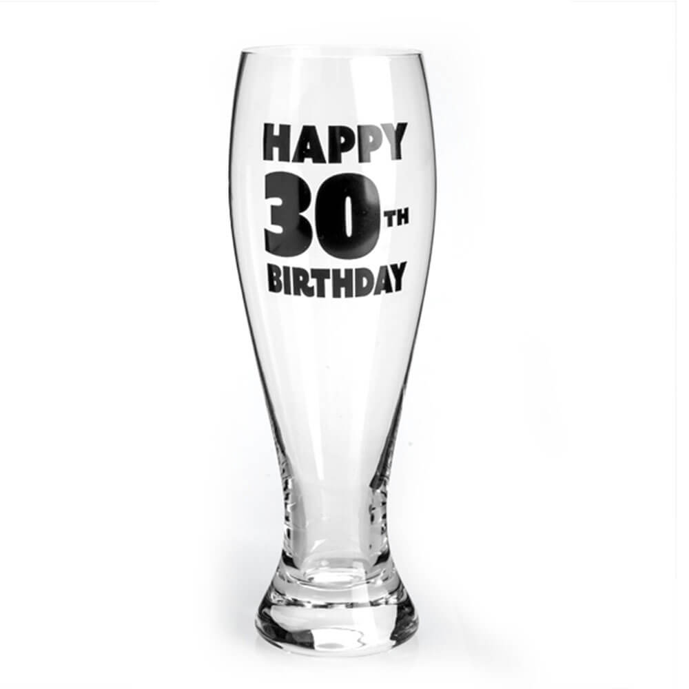 Feliz cumpleaños Pilsner Glass