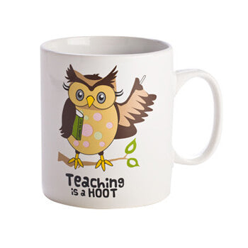 Teaching Is a Hoot Giant Mug