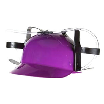 Purple Drinking Hat