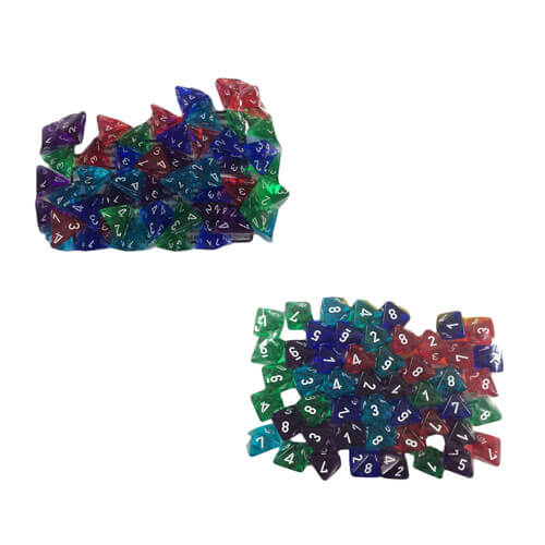 Chessex Bulk Bag of Translucent Dice