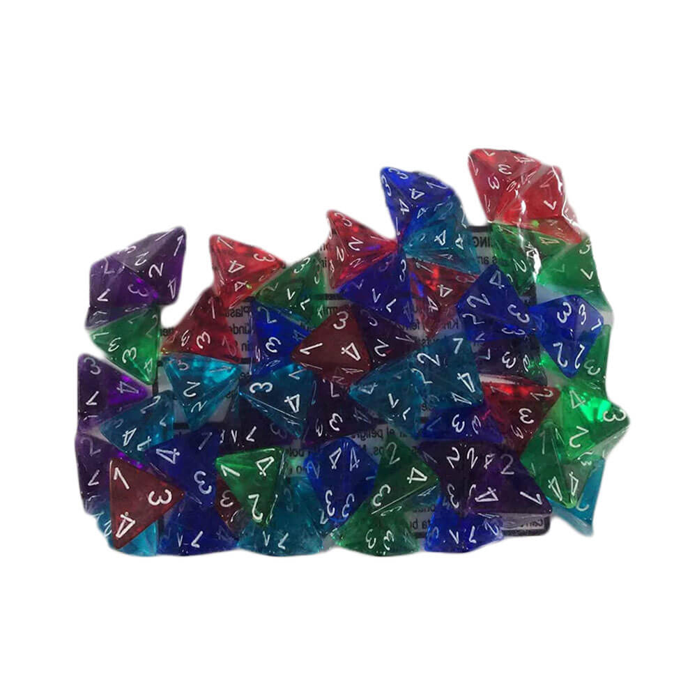 Saco a granel de chessEx de dados translúcidos