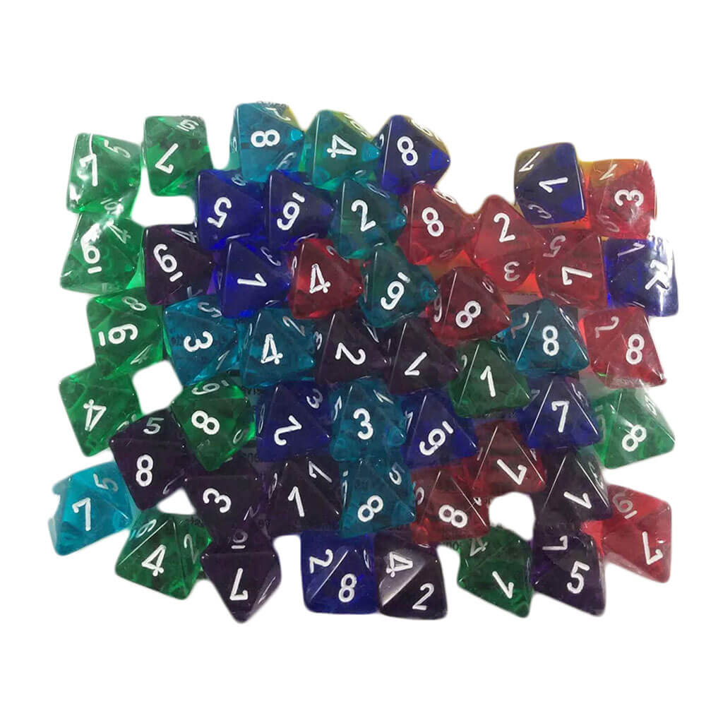 Saco a granel de chessEx de dados translúcidos