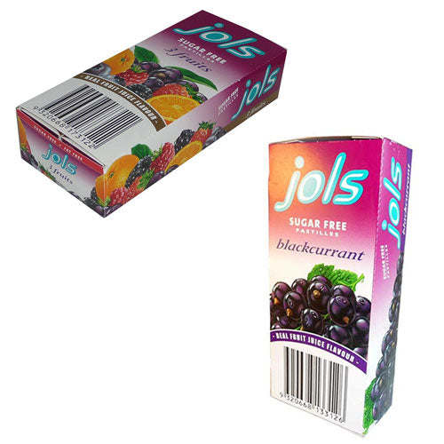 Jols Sugar Free Pastilles (18x25g)