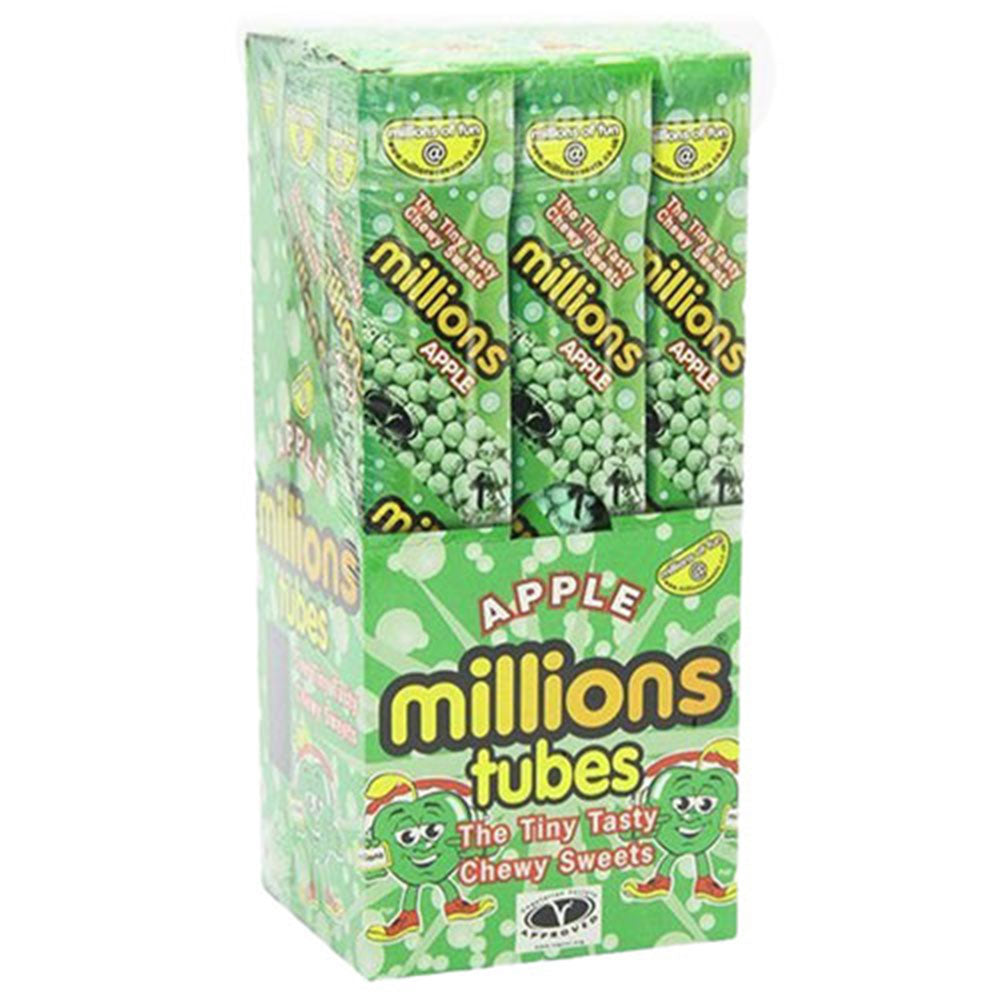 Candy Millions Tubes (12x60g)