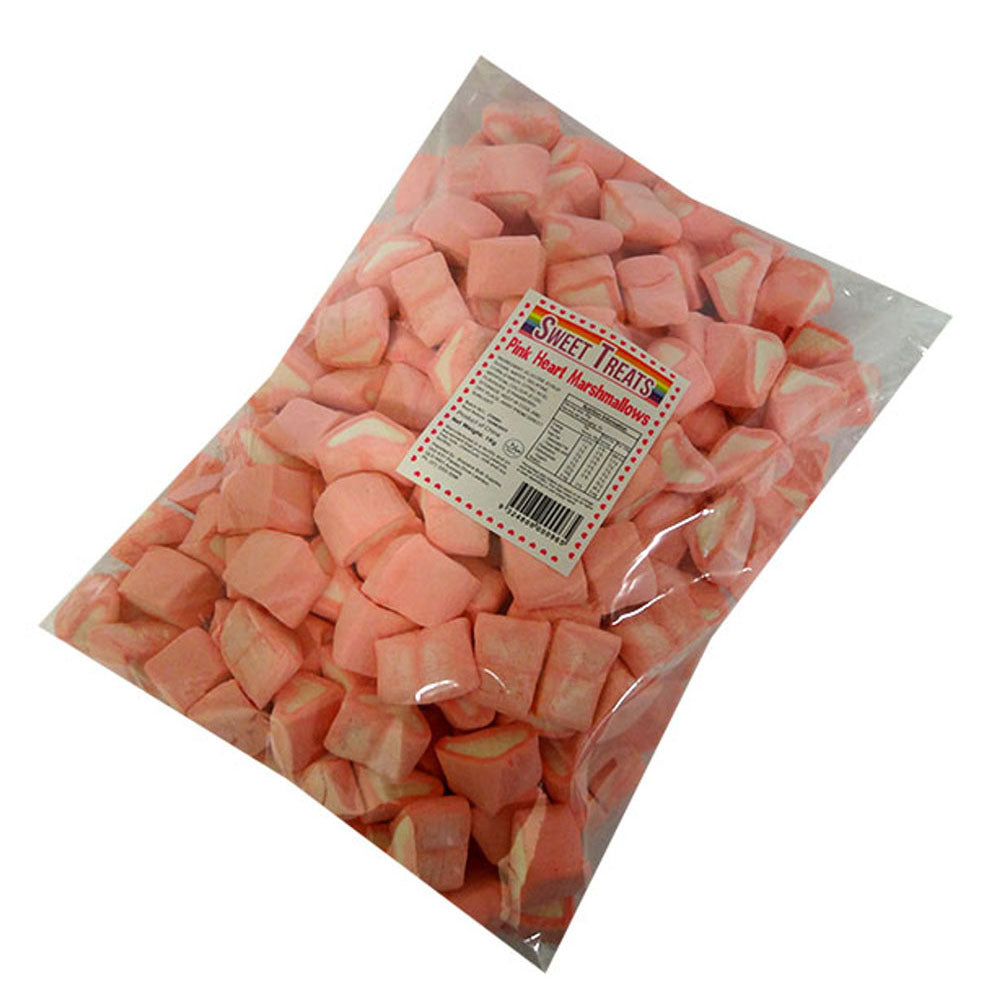 Zoete traktaties hartvormige M. mallows 750G