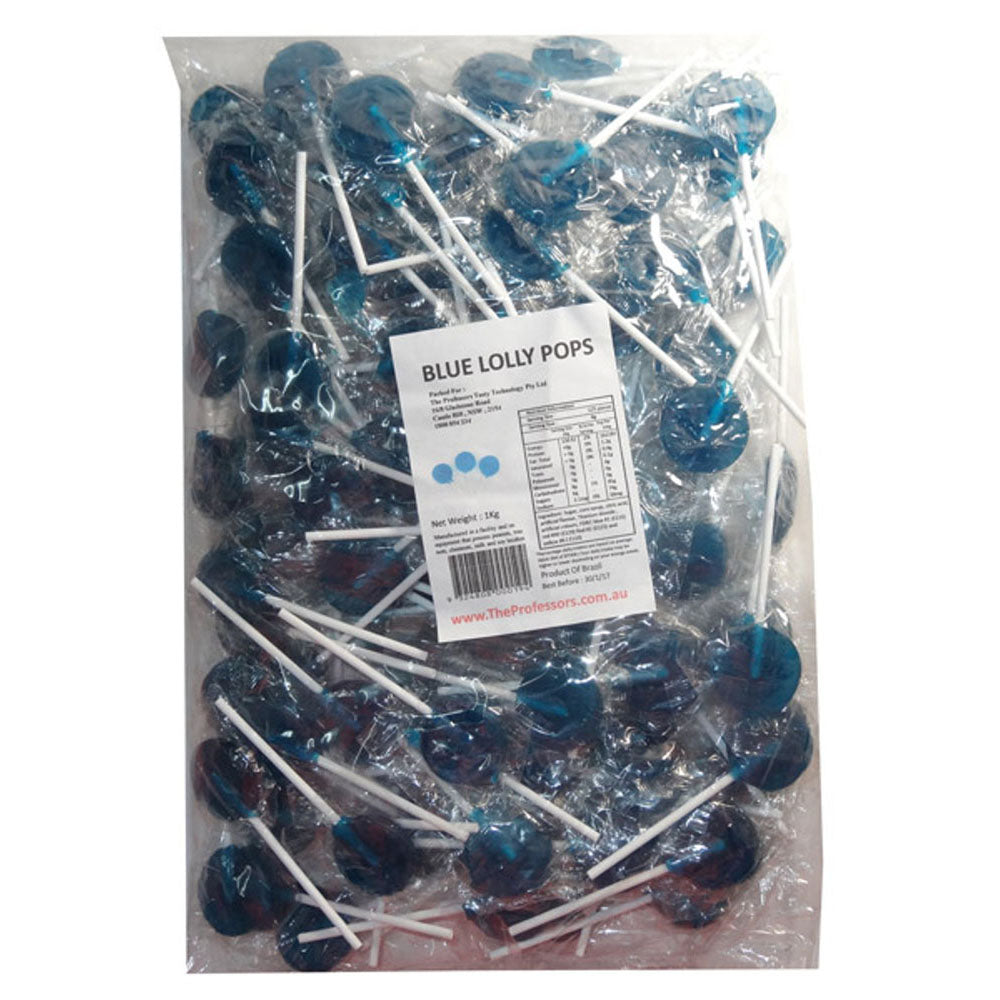 Søde godbidder flade pops 1 kg (ca. 125 pc)