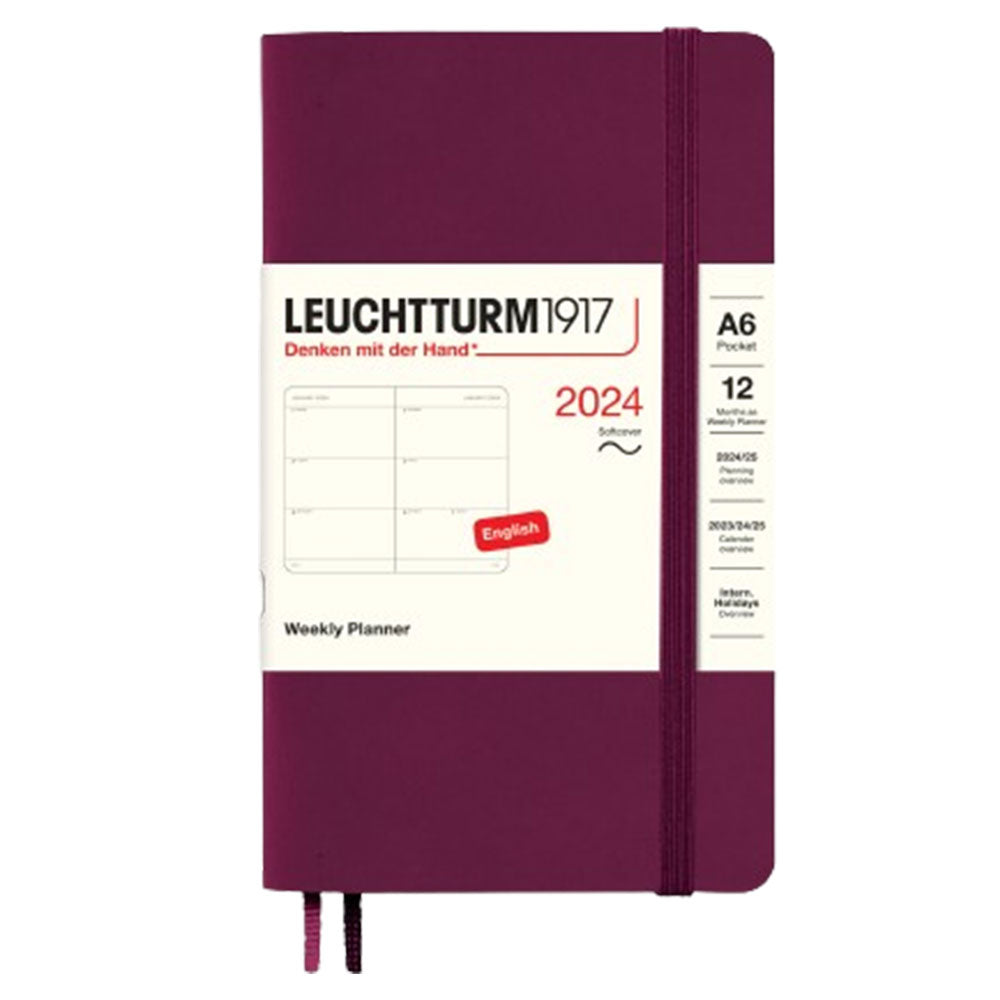 2024 A6 -Wochen -Taschenplaner (Softcover)