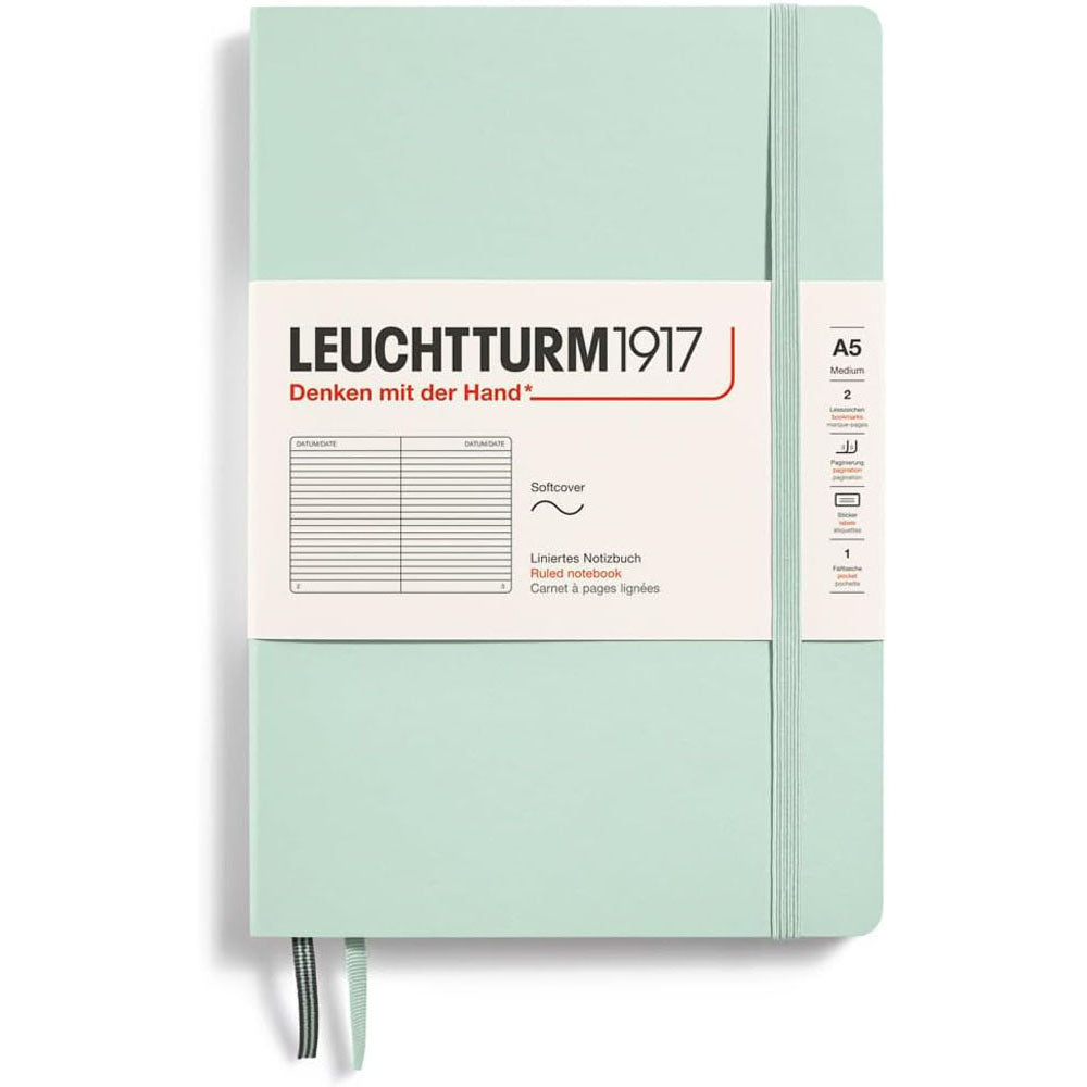 Leuchtturm Softcover Ruled Notebook A5