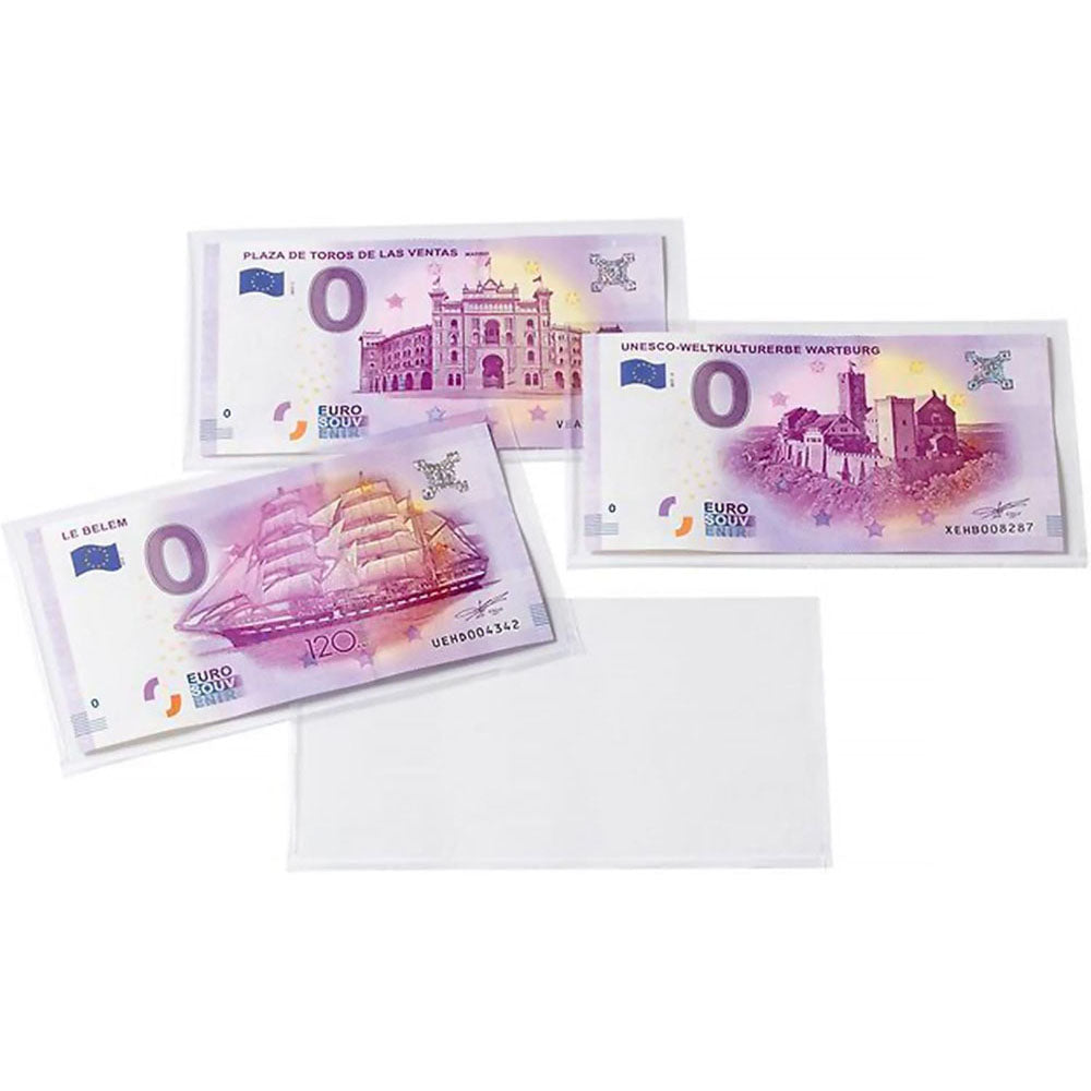 Leuchtturm Basic Pvc Banknote Sleeve 50pk