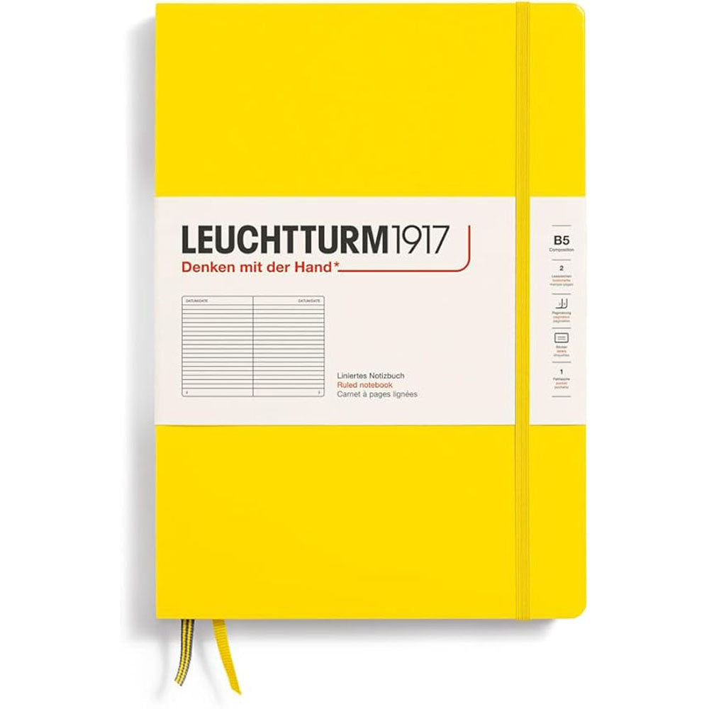 Leuchtturm HC Composition styrde anteckningsbok B5