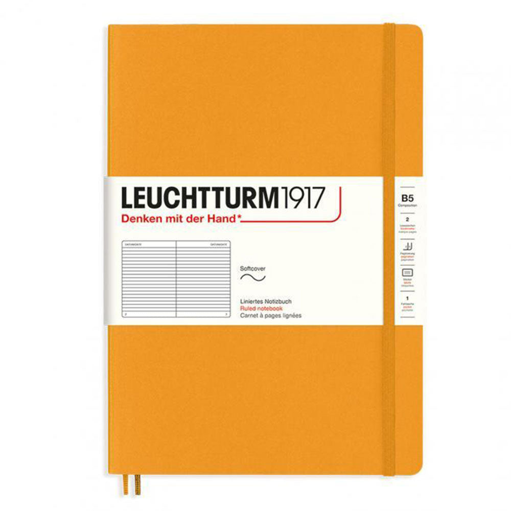 Leuchtturm SC -komposition styrede notesbog B5