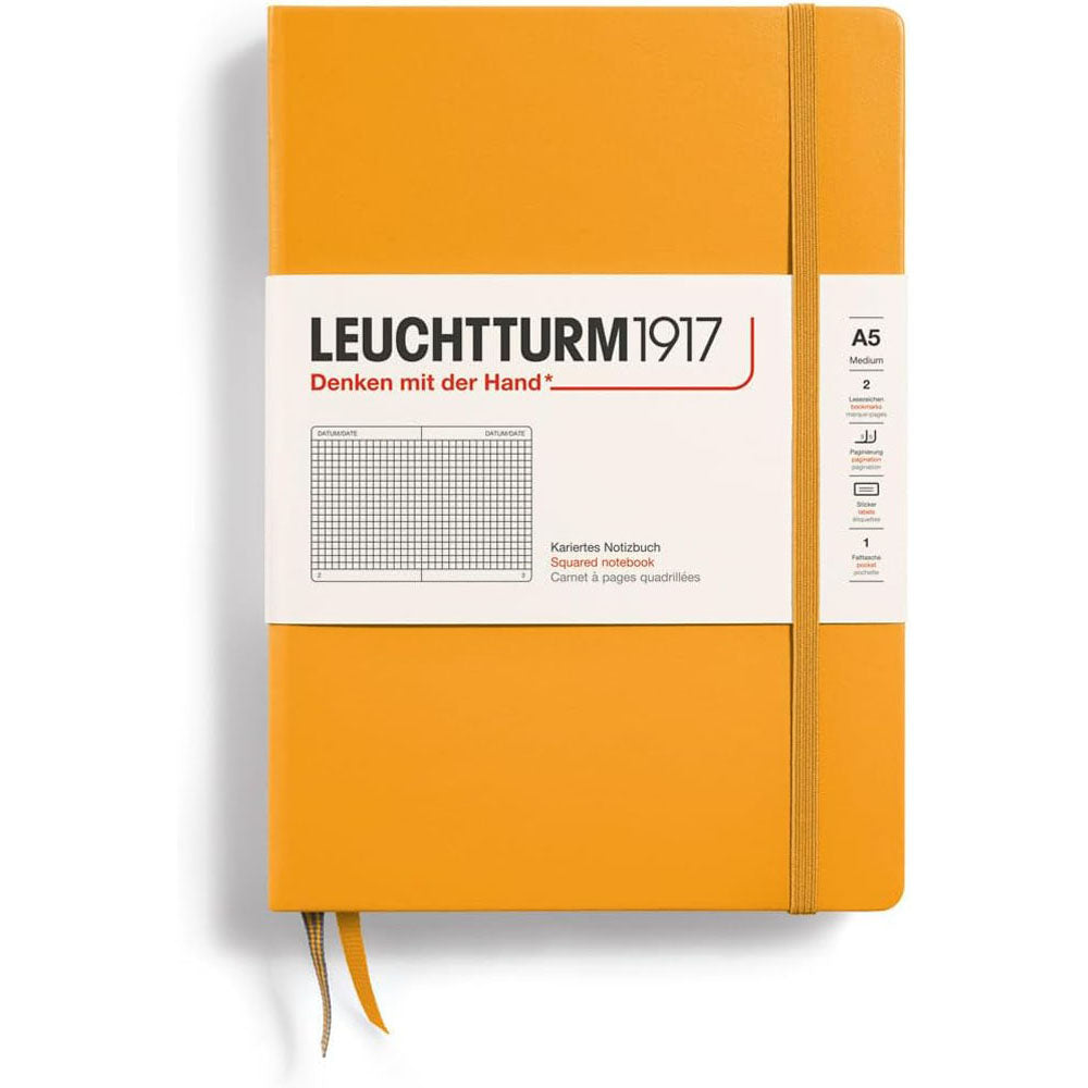 Leuchtturm inbunden kvadrat anteckningsbok A5