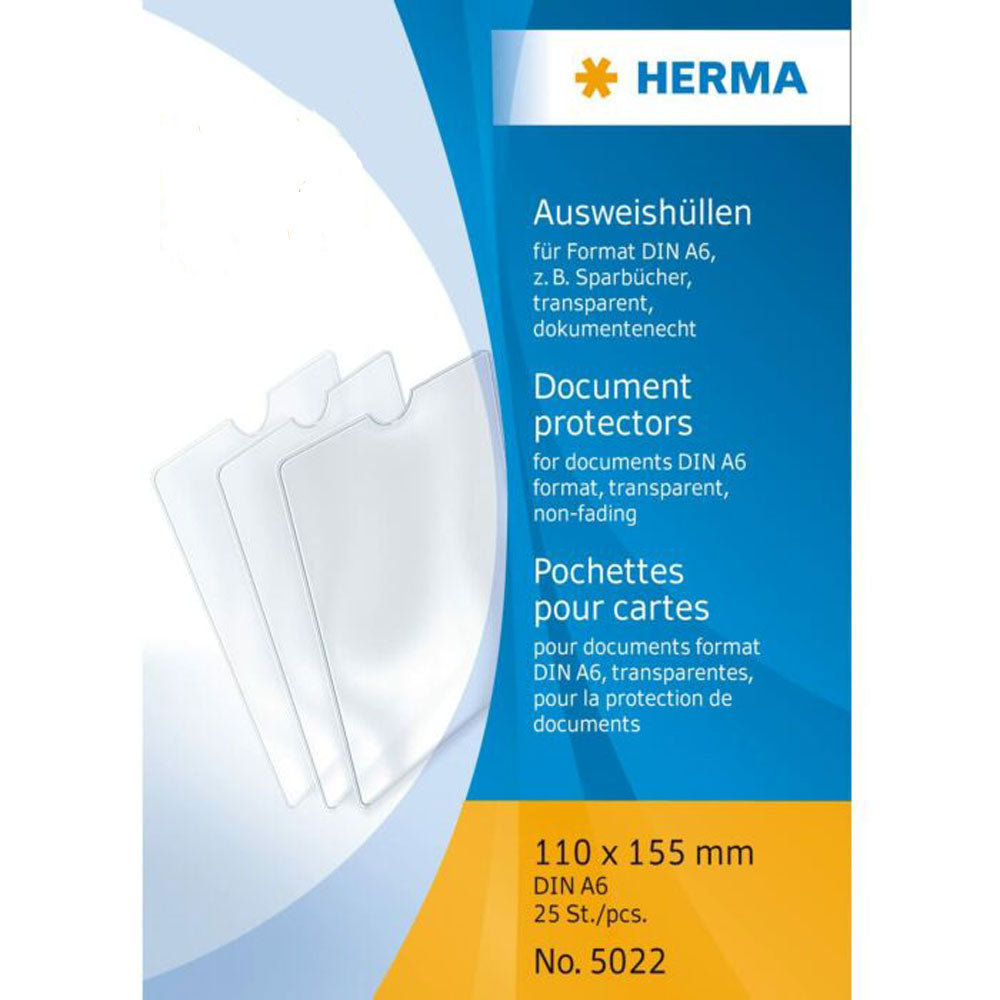 Herma Document Protectors 25pk