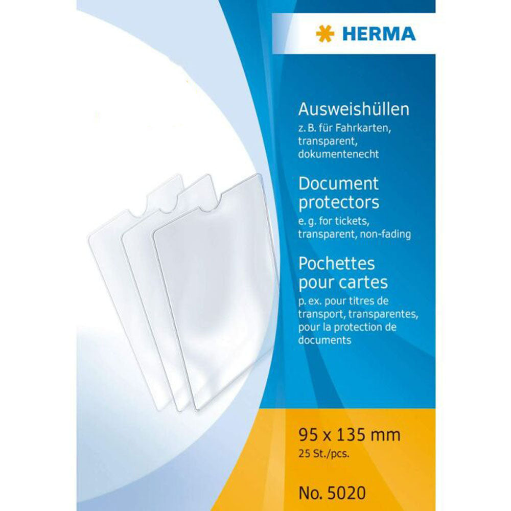 Herma Document Protectory 25pk