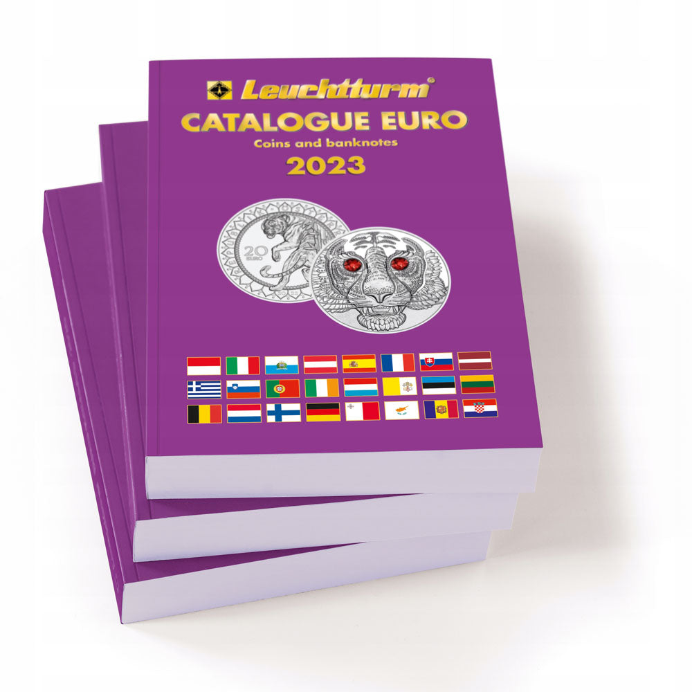 Euro -katalog for mønter og pengesedler engelsk