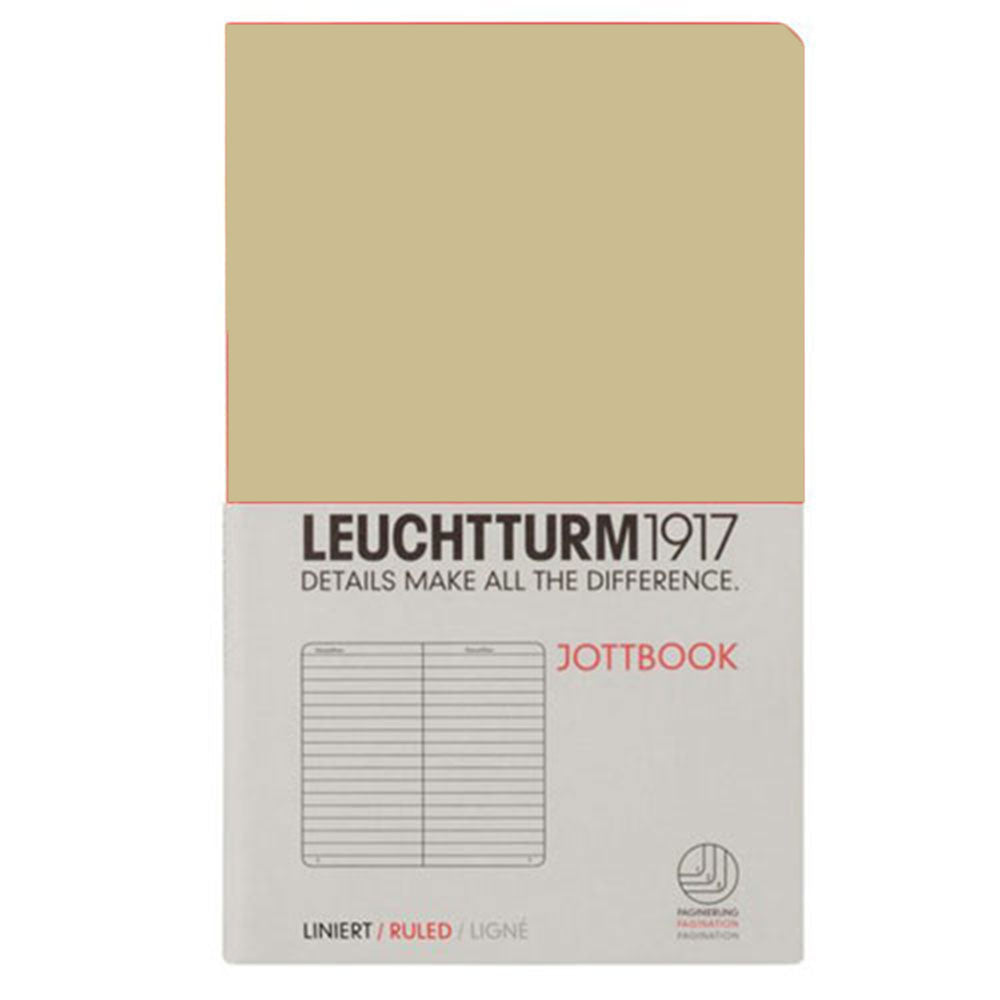 Leuchtturm Pocket Jottbookは60ページの並んでいたA6