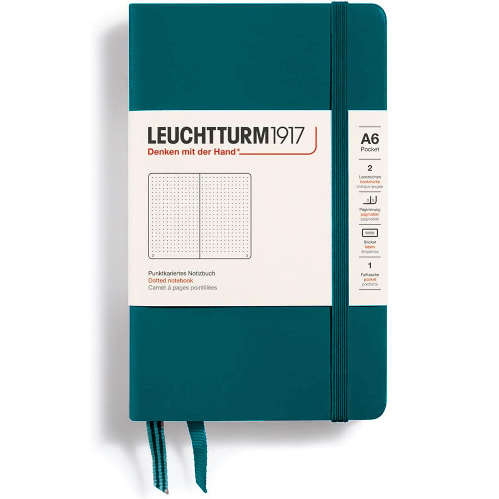 Leuchtturm Hardcover prikket notebook A6